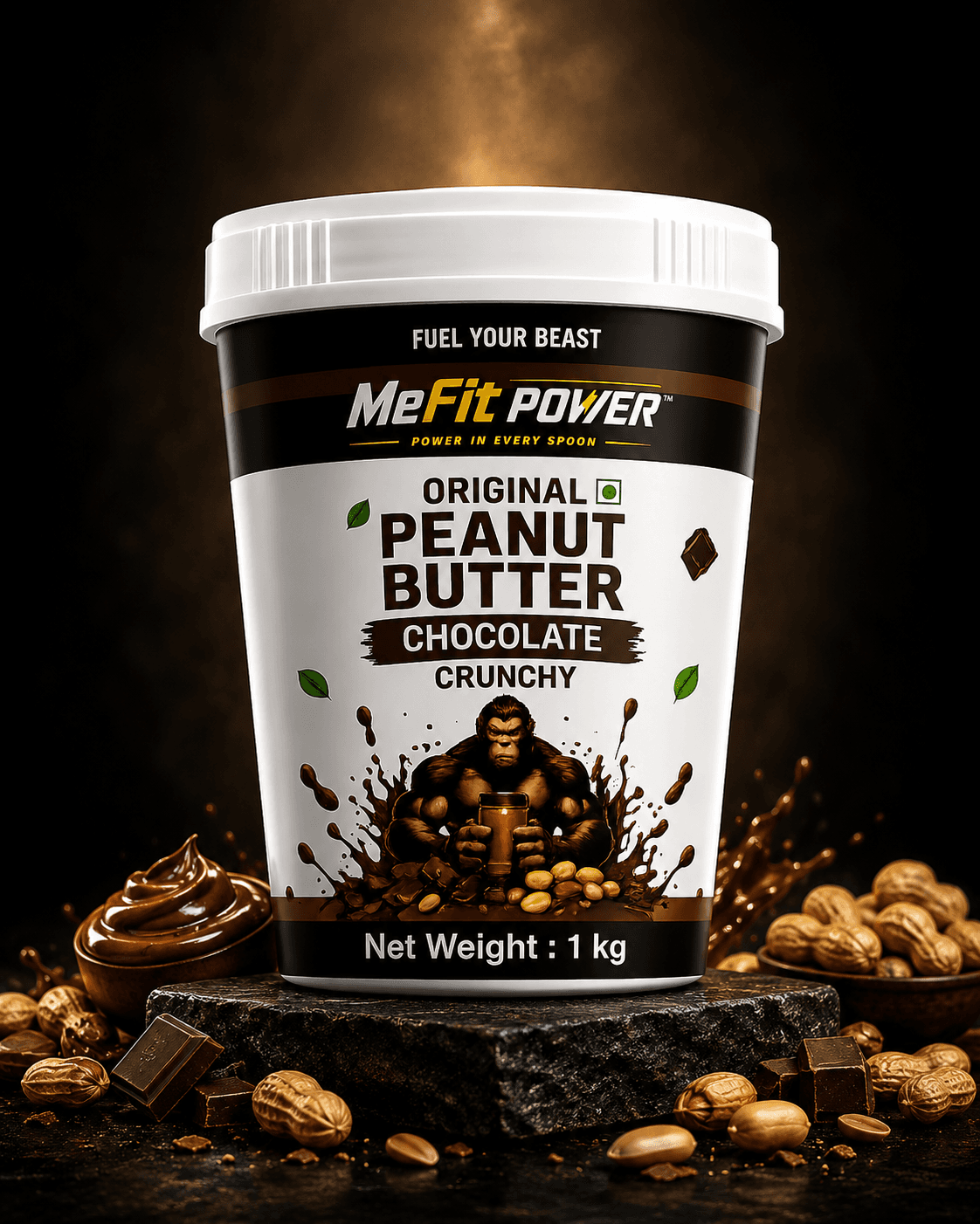 Peanut Butter Chocolate Chrunchy 1 KG 